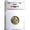 Image 1 : 1923 STANDING LIBERTY QUARTER, TDCS GEM BU