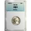 Image 1 : 1935-S WASHINGTON QUARTER, EMGC GEM BU