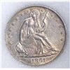 Image 2 : 1861 SEATED HALF DOLLAR, NNC CH BU