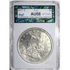 Image 1 : 1877-S TRADE DOLLAR, NCGS GRADED AU/BU cleaned