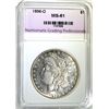 Image 1 : 1896-O MORGAN DOLLAR, NGP BU