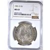 Image 1 : 1901-O MORGAN DOLLAR, NGC MS-63