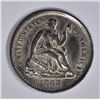 Image 1 : 1868-S SEATED LIBERTY HALF DIME  GEM BU