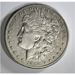 1896-S MORGAN DOLLAR AU