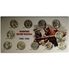 Image 1 : GEM BU SILVER WAR NICKEL SET IN DATED DISPLAY CARD