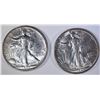 Image 1 : 2 - 1945-S WALKING LIBERTY HALF DOLLARS