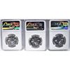 Image 2 : 1959, 60 & 61 FRANKLIN HALF DOLLARS, NGC PF-69