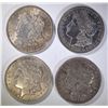 Image 1 : (4) 1921 MORGAN DOLLARS, CIRC OR BETTER