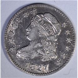 1827 CAPPED BUST DIME  AU