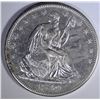Image 1 : 1849-O SEATED LIBERTY HALF DOLLAR  AU+
