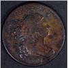 Image 1 : 1807 DRAPED BUST HALF CENT  AU