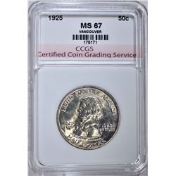 1925 VANCOUVER COMMEM HALF DOLLAR