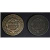 Image 2 : 1822 G/VG & 1828 FINE LARGE CENTS