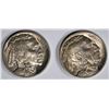 Image 1 : 1914 & 15 BUFFALO NICKELS, CH BU+