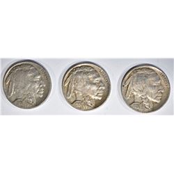 3 - 1931-S BUFFALO NICKELS XF