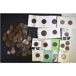 150-MIXED DATE INDIAN HEAD CENTS