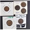 Image 3 : 150-MIXED DATE INDIAN HEAD CENTS