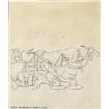 Image 1 : Walt Disney Studios -- "Snow White and the Seven Dwarfs" Original Pencil Animation Drawing. (1937).