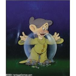 Walt Disney Studios -- "Snow White and the Seven Dwarfs" Original Hand Painted Production Cel and Co