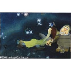Walt Disney Studios -- "Snow White and the Seven Dwarfs" Original Hand Painted Production Cel and Co