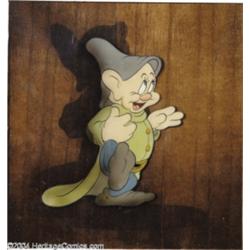Walt Disney Studios -- "Snow White and the Seven Dwarfs" Original Hand Painted Production Cel and Co