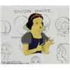 Image 1 : Walt Disney Studios -- "Snow White and the Seven Dwarfs" Original Hand Painted Production Cel and Mo