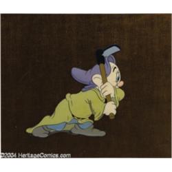 Walt Disney Studios -- "Snow White and the Seven Dwarfs" Original Hand Painted Production Cel. (1937