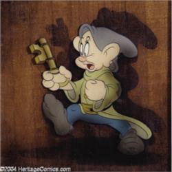 Walt Disney Studios -- "Snow White and the Seven Dwarfs" Original Hand Painted Production Cel and Co