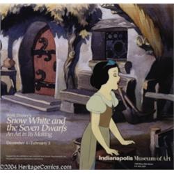 Walt Disney Studios -- "Snow White and the Seven Dwarfs" Original Hand Painted Production Cel and Pr