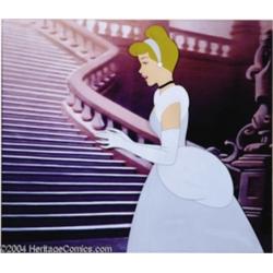 Walt Disney Studios -- "Cinderella" Original Hand Painted Production Cel. (1950).