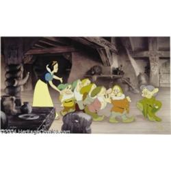 Walt Disney Studios -- "Snow White and the Seven Dwarfs" Hand Painted limited Edition Cel. (1994).