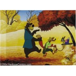 Walt Disney Studios -- "Song of the South" Hand Painted Limited Edition Cel. (1986).