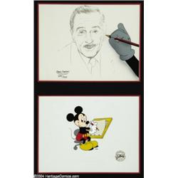 Walt Disney Studios -- "Handwriting on the Wall" and the "Disney M.G.M. Animation Gallery Commemorat