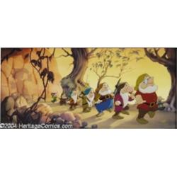Walt Disney Studios -- "Snow White and the Seven Dwarfs" Hand Inked and Hand Painted Limited Edition