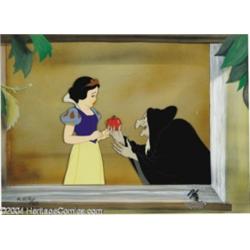 Walt Disney Studios -- "Snow White and the Seven Dwarfs" Hand Painted Limited Edition Cel Set. (1974