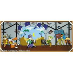 Warner Brothers Productions -- "Soundstage" Hand Painted Limited Edition Cel. (1991).