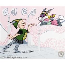 Warner Brothers Productions -- "What's Opera Doc III" Hand Painted Limited Edition Cel. (1994).