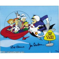 Hanna Barbera Productions -- "Speed Limit 5500" Hand Painted Limited Edition Cel. (1989).
