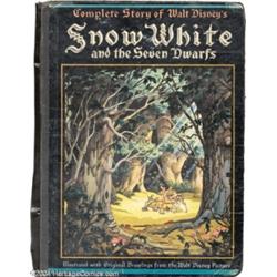Walt Disney Studios - "Complete Story of Walt Disney's Snow White and the Seven Dwarfs" Autographed 