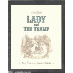 Walt Disney's "Lady and the Tramp" Sketch Book Series, Limited Edition #682/2500 (Applewood Books, 1