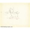 Image 1 : Walt Disney Studios -- "The Practical Pig" Original Pencil Animation Drawing. (1939).