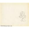Image 1 : Walt Disney Studios -- "Snow White and the Seven Dwarfs" Original Pencil Animation Drawing. (1937).