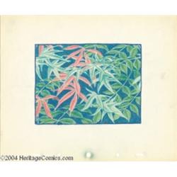 Walt Disney Studios -- "Fantasia" Original Story Board Sketches. (1940).