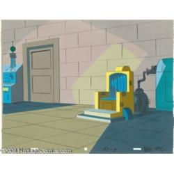 Filmation Studios -- Original Watercolor Backgrounds. (1970s).