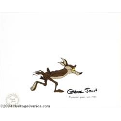 Warner Brothers Productions -- "Bugs Bunny- Road Runner Movie" Original Hand Painted Production Cel.