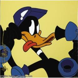 Warner Brothers Studios and P. Vought (Imagine Design) - Daffy Duck Ceramic Tile (1993).