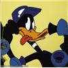 Image 1 : Warner Brothers Studios and P. Vought (Imagine Design) - Daffy Duck Ceramic Tile (1993).