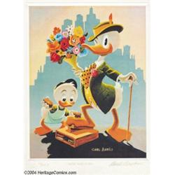 Carl Barks - Limited Edition Print "Dude for a Day," #63/100 (Another Rainbow Publishing, 1992)