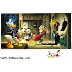 Carl Barks - "Golden Fleece" Serigraph Remarque Edition, numbered AP 9/10 (Disney Art Editions).