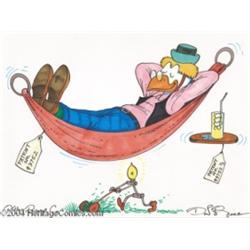 Don Rosa - Gyro Gearloose Sketch "Patent # 93752" Original Art (undated).